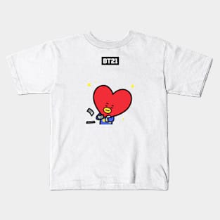 bt21 bts exclusive design 58 Kids T-Shirt